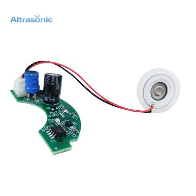 Microporous atomizer disc with driver board